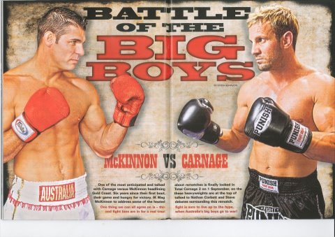 Steve McKinon vs Nathan Corbett