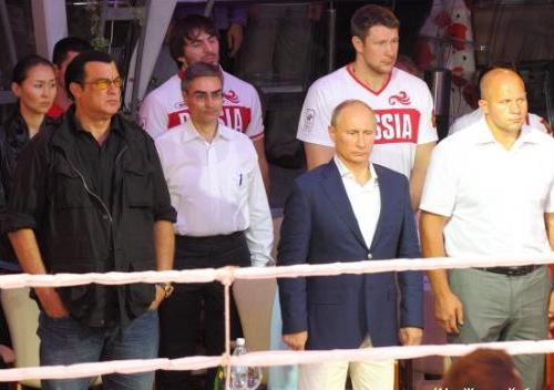 Seagal Putin Emelianenko