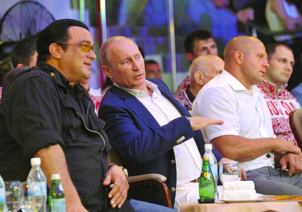 Seagal Putin Emelianenko