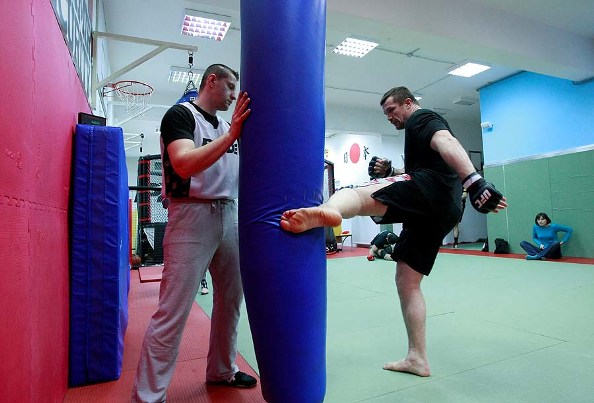 Mirko Cro Cop Filipovic K-1 trening