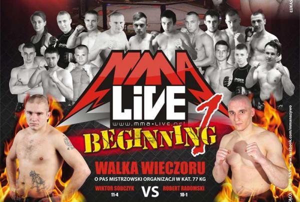 MMA Live Beginning