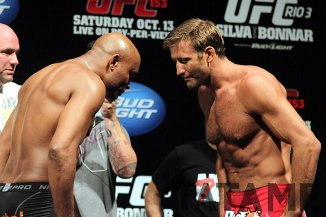 Silva vs Bonnar UFC 153