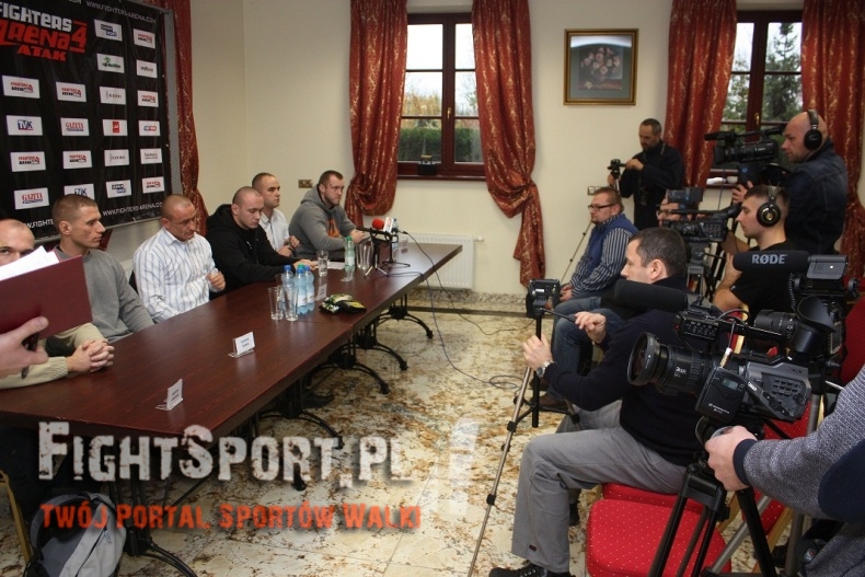 Fighters Arena 4 "ATAK" konferencja prasowa