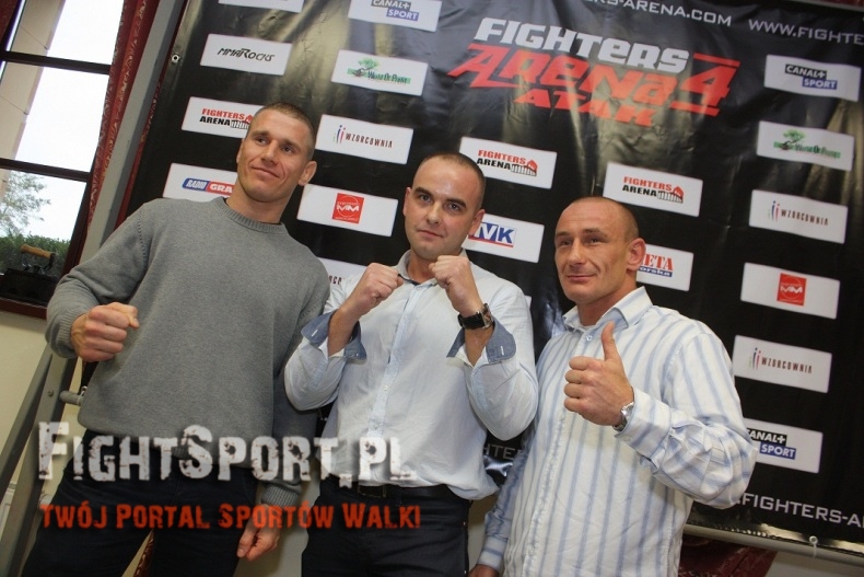 Fighters Arena 4 "ATAK" konferencja prasowa  Fighters Arena 4 "ATAK" konferencja prasowa