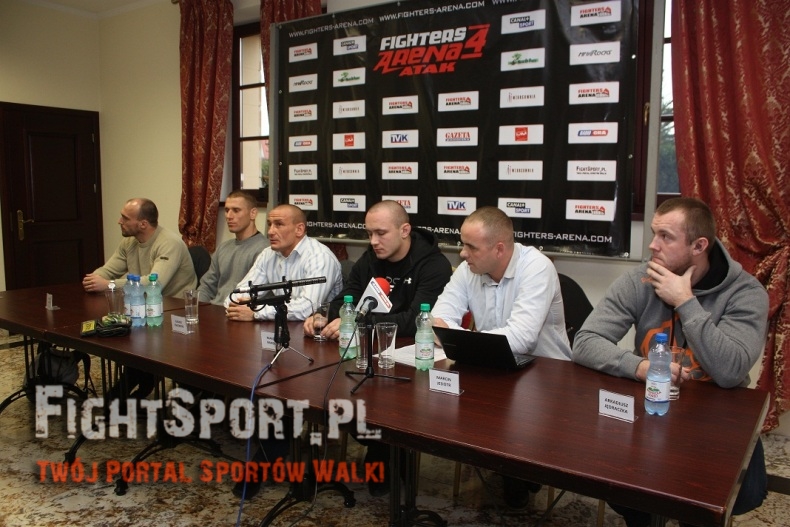 Fighters Arena 4 "ATAK" konferencja prasowa  Fighters Arena 4 "ATAK" konferencja prasowa