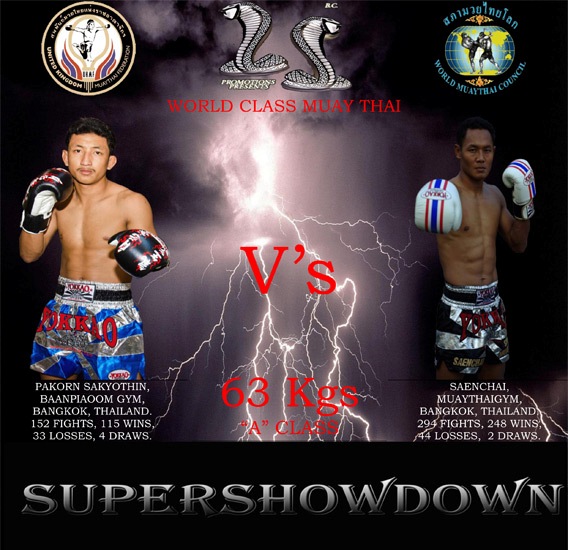 Super Showdown Saenchai vs Pakorn