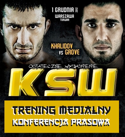 KSW 21 Trenin medialny i konferencja prasowa