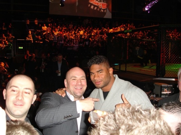 Alistair Overeem i Dana White