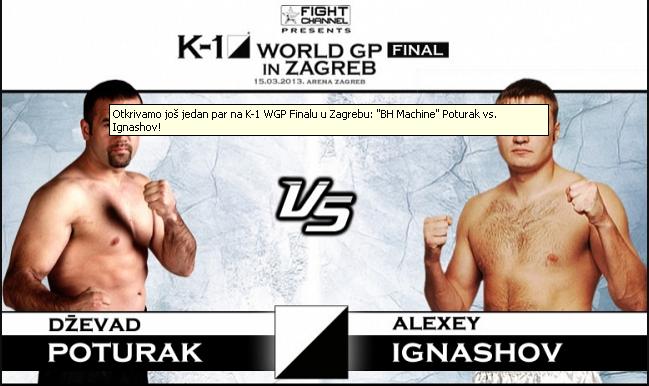 K-1 WGP Ignashov vs Poturak