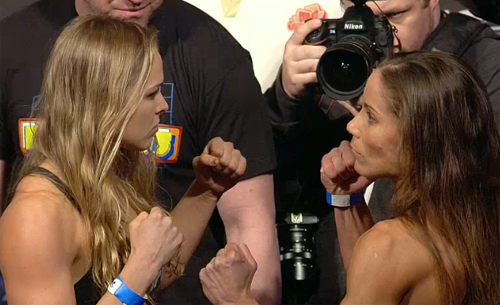 Rousey vs Carmouche