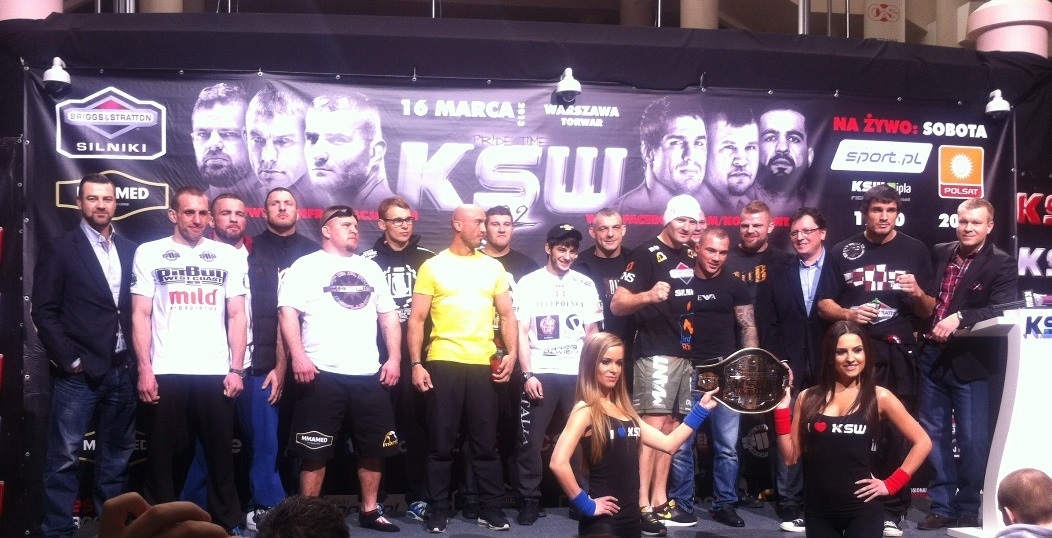 KSW 22 Ważenie zawodników  KSW 22 Ważenie zawodników