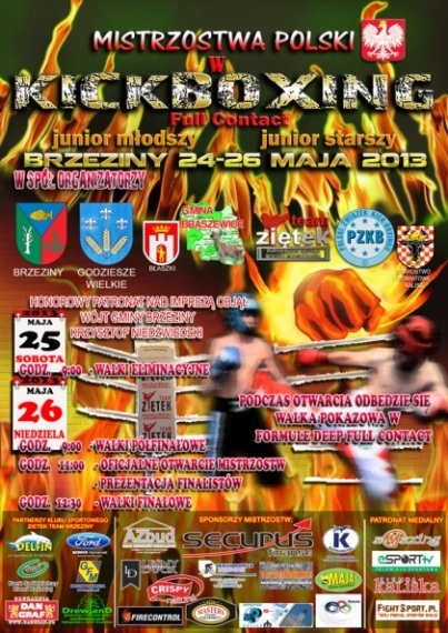 MP w Kickboxingu Brzeziny 2013