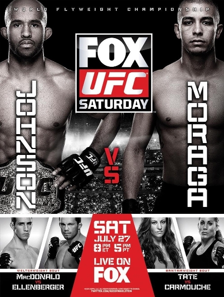 UFC on FOX 8 Johnson vs Moraga