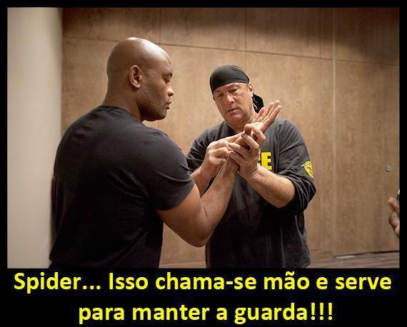 Anderson Silva Steven Seagal