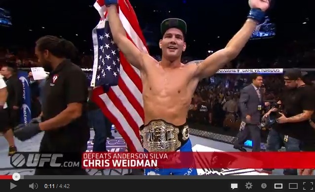 UFC 162 Chris Wediman i Anderson Silva