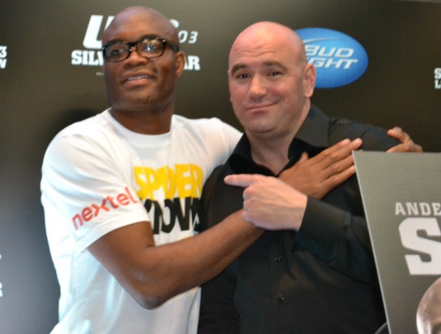 Anderson Silva Dana White