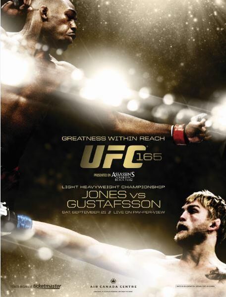 UFC 165 Jones vs Gustafsson