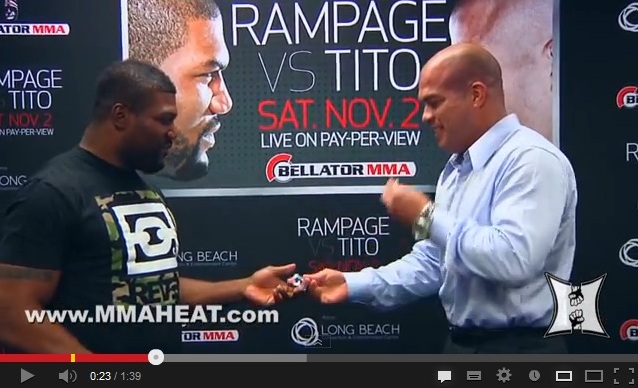 Bellator Rampage vs Ortiz