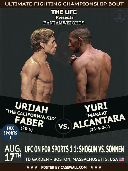 UFC Fight Night 26 Urijah Faber vs Yuri Alcantara