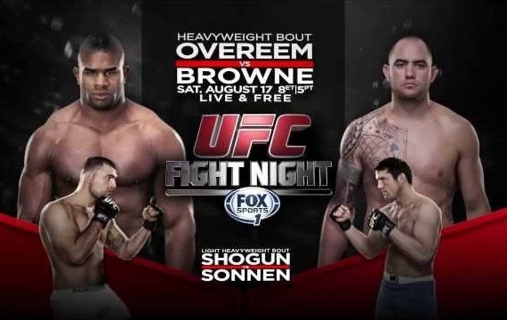 UFC Fight Night 26 Overeem vs Browne