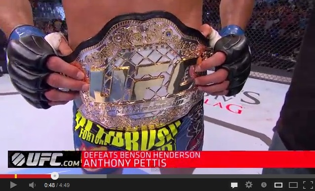 UFC 164 Anthony Pettis