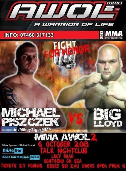 Michał Piszczek AWOL MMA 2