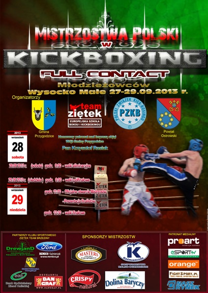Mistrzostwa Polski w Kickboxingu Wysocko Małe 2013