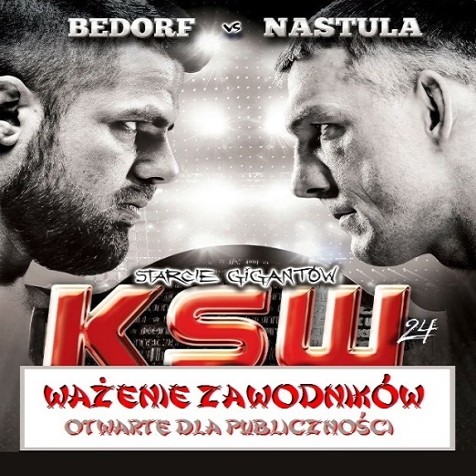 KSW 24 ważenie zawodników