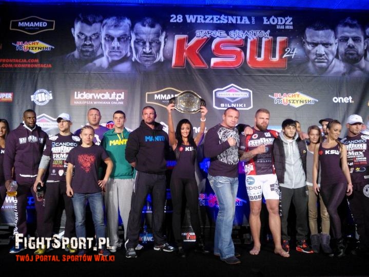 KSW 24 ważenie zawodników