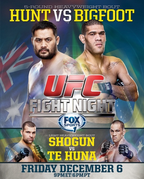 UFC Fight Night 33 Hunt vs Bigfoot