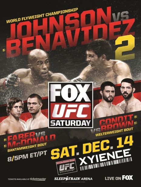 UFC on FOX 9 Johnson vs Benavidez 2