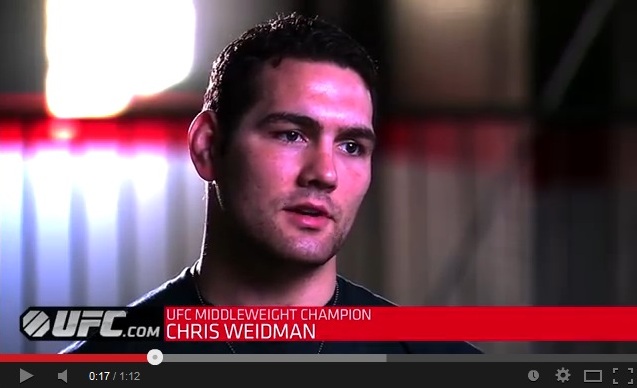 UFC 168 Chris Weidman