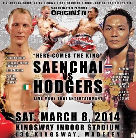 Saenchai vs Hodgers