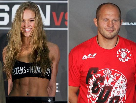 Rousey Ronda Emelianenko Fiodor