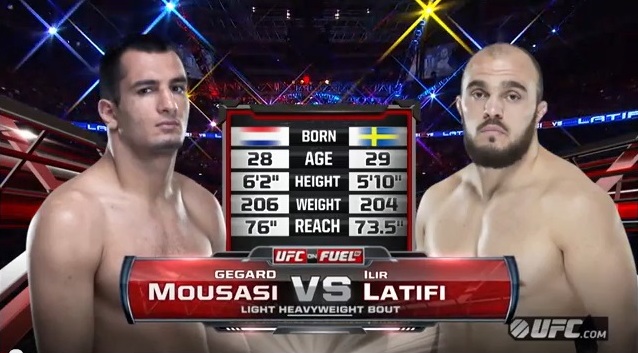 Mousasi vs Latifi