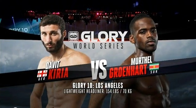 Glory 10 Kiria vs Groenhart