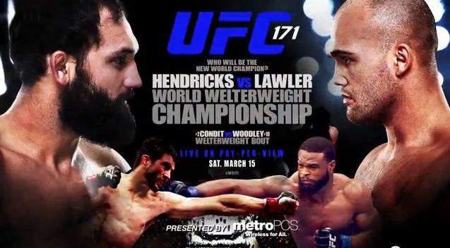 UFC 171 Hendricks vs Lawler