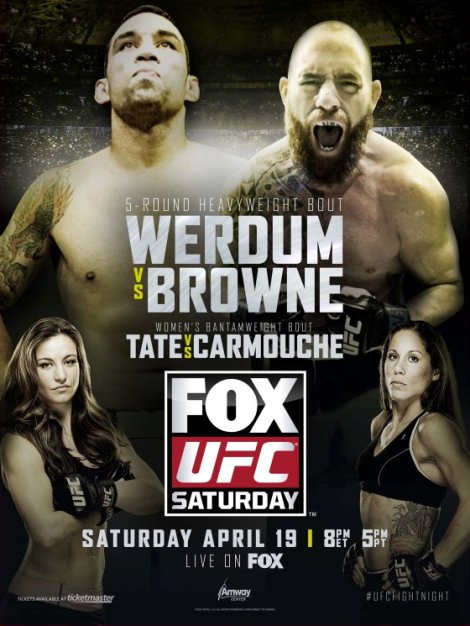 UFC on FOX 11 Werdum vs Browne