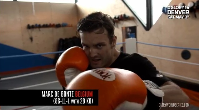 GLORY 16 Marc de Bonte
