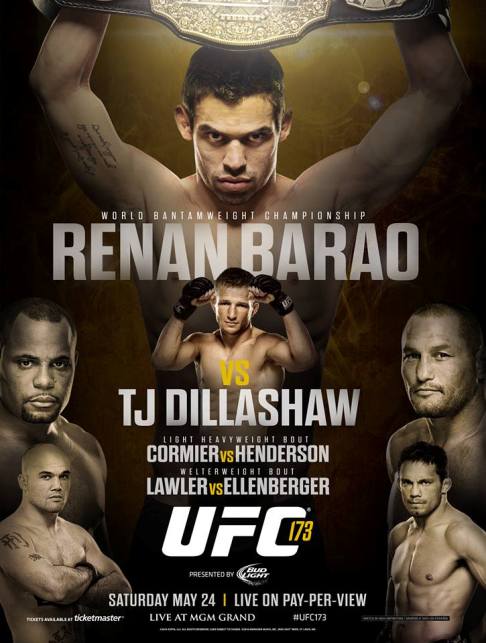 UFC 173 Barao vs Dillashaw