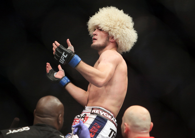 fot. MMAjunkie.com - Khabib Nurmagomedov