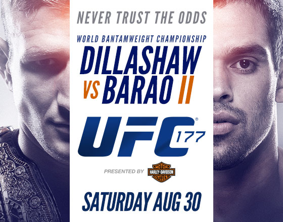 UFC 177: Dillashaw vs. Barao 2