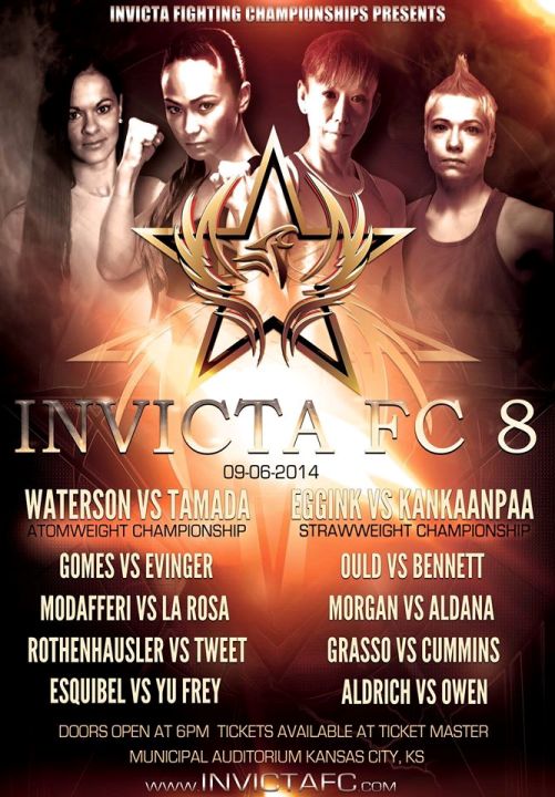 Invicta 8 Waterson vs. Tamada