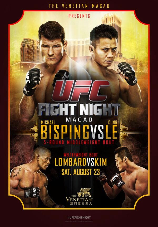 UFC Fight Night 47 Le vs Bisping