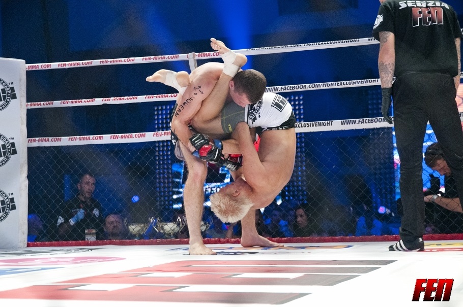 fot. FEN / Paweł Najmowicz - walka Jacek Kreft vs Patryk Rogóż fot. FEN / Paweł Najmowicz - walka Jacek Kreft vs Patryk Rogóż