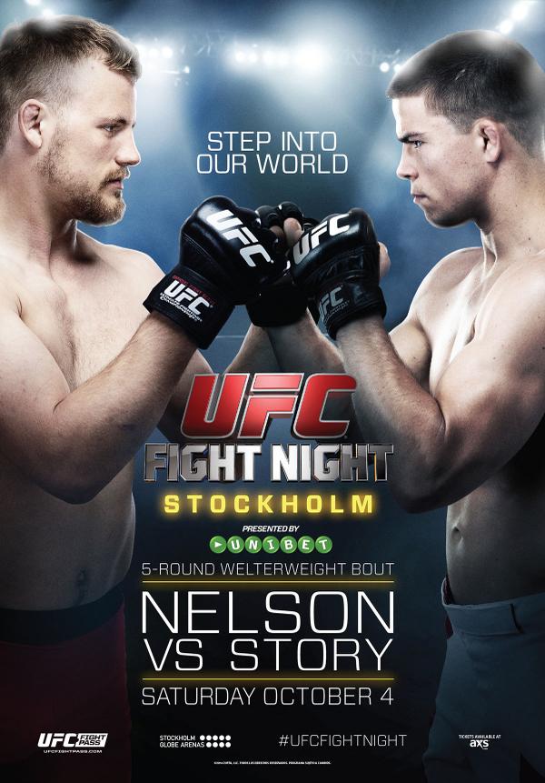 UFC Fight Night 53 Nelson vs Story