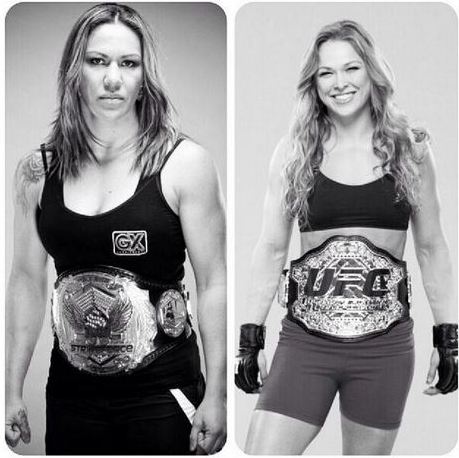 Ronda Rousey i Cris Cyborg