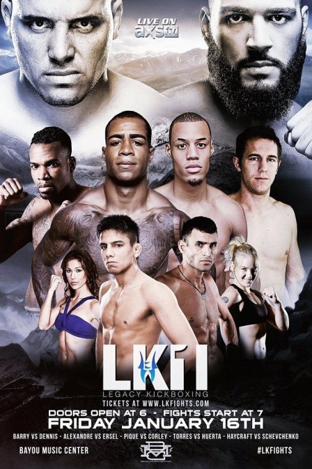 Legacy Kickboxing 1