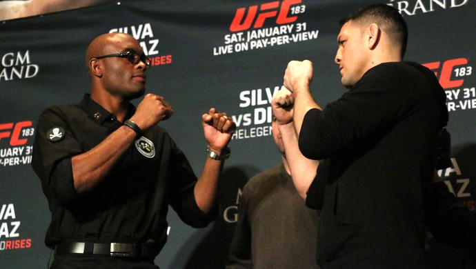 Anderson Silva vs Nick Diaz