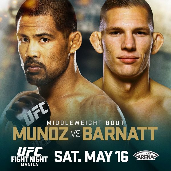 UFC Fight Night 66 Munoz vs Barnatt